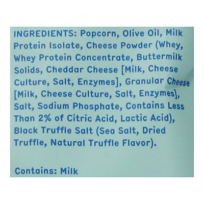 Khloud Protein Popcorn Truffle And White Cheddar - 4 oz - Image 4