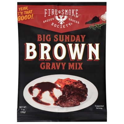 Fire And Smoke Mix Grvy Brwn Big Sunday - 1 oz - Image 1