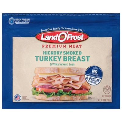 Land O Frost Premium Hickory Smoked Turkey Breast 14 Oz - 14 OZ - Image 1