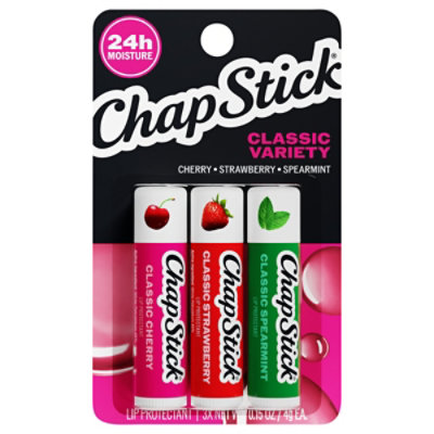 ChapStick Classic Variety Flavored With 24 Moisture Lip Balm Sticks -3-0.15 Oz - Image 2