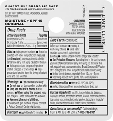 Chapstick Lip Moist Spf - 0.15 oz - Image 4