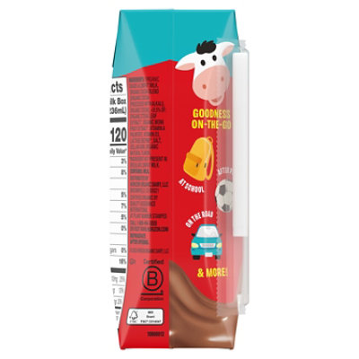 Horizon Organic Shelf Stable Lactose Free No Added Sugar 1% Lowfat Chocolate Milk Box, 8 Fl Oz - 8.0 oz - Image 2