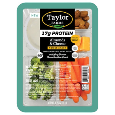 Taylor Farms Protein Almonds & Cheese Power Snack 6.75oz - 6.75 OZ - Image 1