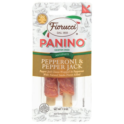 Fiorucci Paninos Pepperoni & Pepper Jack - 1.5 OZ - Image 2