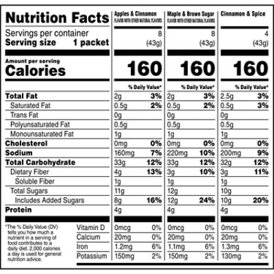 Quaker Instant Oatmeal Flavor Variety 1.51 Oz 20 Count - 30.3 oz - Image 3