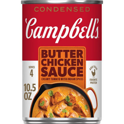 Campbell's Condensed Butter Chicken Sauce, Creamy Tomato With Indian Spices, 10.5 Oz Can - 10.5 oz - Image 1
