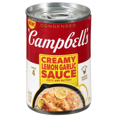 Campbell's Condensed Creamy Lemon Garlic Sauce, 10.5 Oz Can - 10.5 oz - Image 4