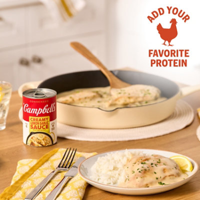 Campbell's Condensed Creamy Lemon Garlic Sauce, 10.5 Oz Can - 10.5 oz - Image 3