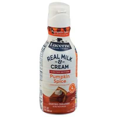 Lucerne Real Milk Creamer Pumpkin Spice - 32 Fl. Oz. - Image 2