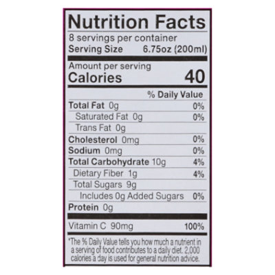 Deebees Organic Juice Fruit Punch 8pk - 8-6.75 fl oz - Image 2
