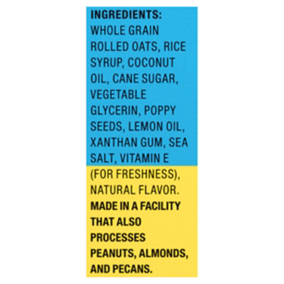 Bobos Oat Bars Bites Oat Lemon Poppy Seed - 7.8 oz - Image 4