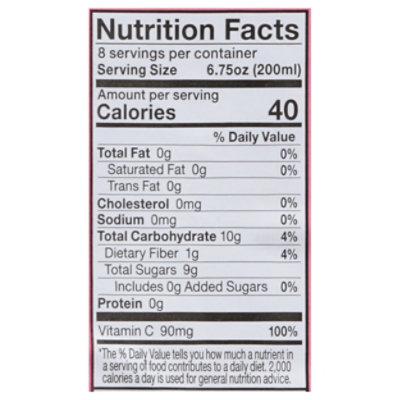 Deebees Organic Juice Strawberry Lemonade 8pk - 8-6.75 fl oz - Image 3