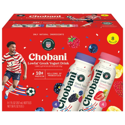 Chobani Lowfat Greek Yogurt Drink Family Variety - 56 fl oz - Image 2