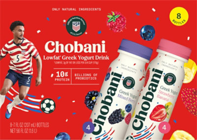 Chobani Lowfat Greek Yogurt Drink Family Variety - 56 fl oz - Image 5