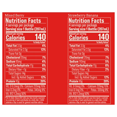 Chobani Lowfat Greek Yogurt Drink Family Variety - 56 fl oz - Image 3