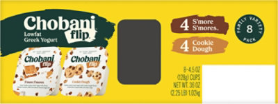 Chobani Flip Grk Ygrt Smores Ckie Dough - 36 oz - Image 6