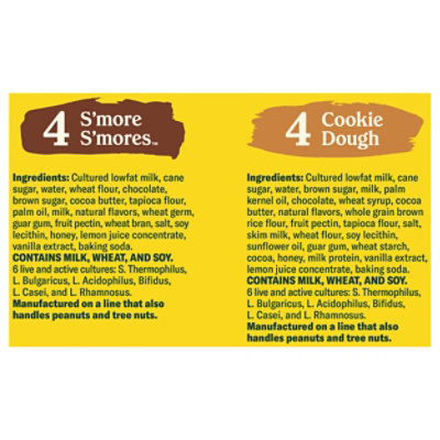 Chobani Flip Grk Ygrt Smores Ckie Dough - 36 oz - Image 4