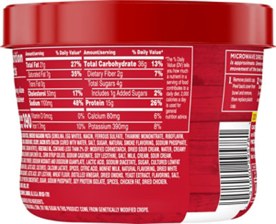 Campbell's Chunky Soup, Creamy Chicken Bacon Mac, 15.25 Oz Microwavable Bowl - 15.25 oz - Image 4