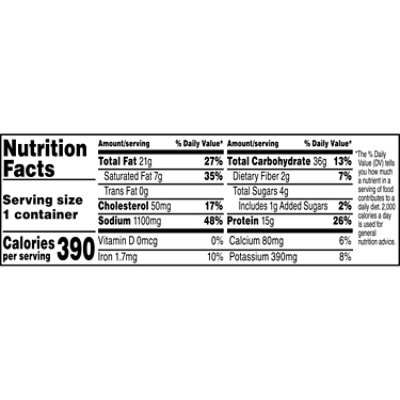 Campbell's Chunky Soup, Creamy Chicken Bacon Mac, 15.25 Oz Microwavable Bowl - 15.25 oz - Image 2