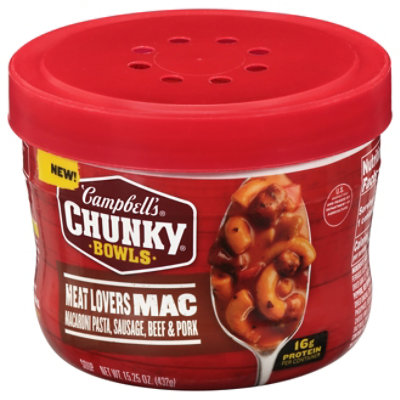 Campbell's Chunky Soup Meat Lovers Mac - 15.25 oz - Image 1