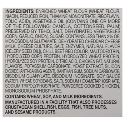 Maruchan® Instant Lunch Ramen Noodles, Flamin’ Hot® Flavored Chicken - 2.25 oz - Image 4