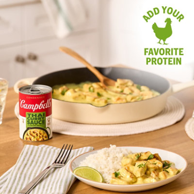 Campbell's Condensed Thai Curry Sauce, Yellow Curry And Coconut, 10.5 Oz Can - 10.5 oz - Image 3