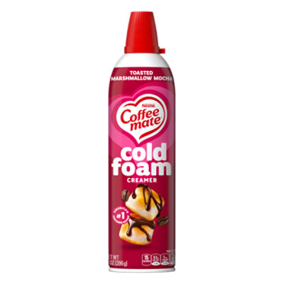 Nestle Coffee Mate Cold Foam Creamer Toasted Marshmallow Mocha 14oz Bottle - 14.0 oz - Image 1