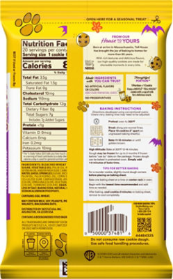 Nestle Toll House Refrigerated Sugar Cookie Dough Bar Scooby Halloween Morsels - 14 oz - Image 5