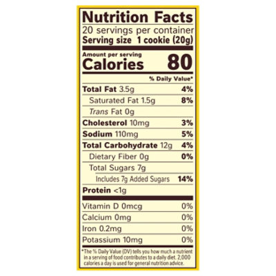 Nestle Toll House Refrigerated Sugar Cookie Dough Bar Scooby Halloween Morsels - 14 oz - Image 3