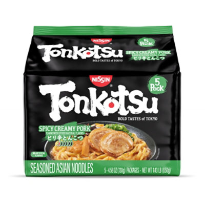 Nissin Bold Tastes Of Tokyo Tonkotsu Unit - 4.586 oz - Image 1