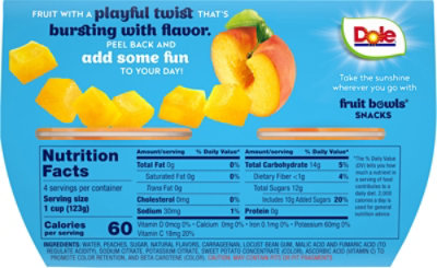 4/4.3 Oz Diced Peaches In Peach Gel - 4-4.3 oz - Image 5