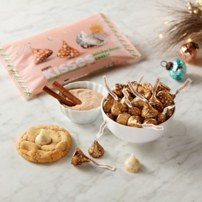 Hersheys Kisses Snickerdoodle Cookie Flavored Christmas Candy Bag - 8 Oz - Image 4