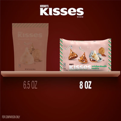 Hersheys Kisses Snickerdoodle Cookie Flavored Christmas Candy Bag - 8 Oz - Image 5