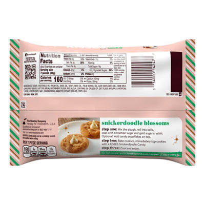 Hersheys Kisses Snickerdoodle Cookie Flavored Christmas Candy Bag - 8 Oz - Image 2
