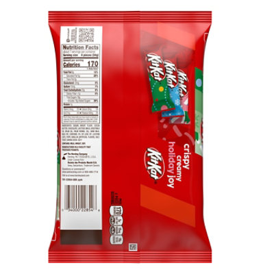 Kit Kat Miniatures Milk Chocolate Wafer Christmas Candy Bag - 8.7 Oz - Image 2