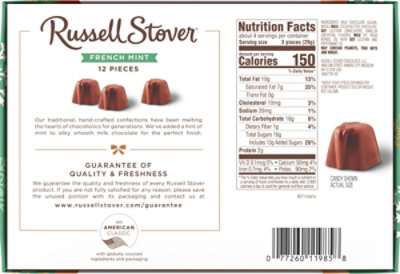 Russell Stover Holiday Mid Size F Mint Box - 4 oz - Image 6