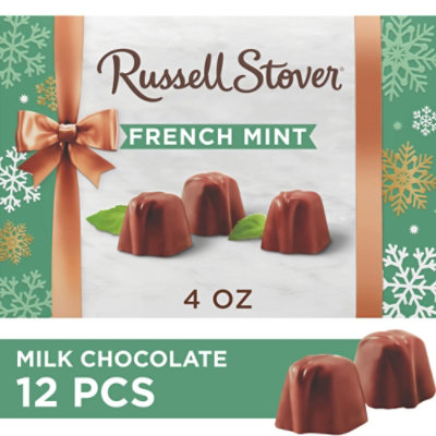 Russell Stover Holiday Mid Size F Mint Box - 4 oz - Image 1