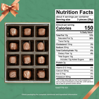 Russell Stover Holiday Mid Size F Mint Box - 4 oz - Image 3