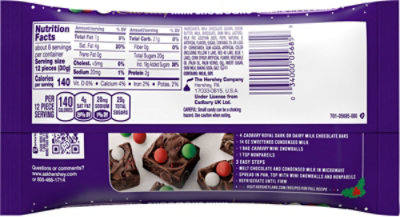 Cadbury Mini Snowballs Milk Chocolate Christmas Candy Bag - 8.1 Oz - Image 6