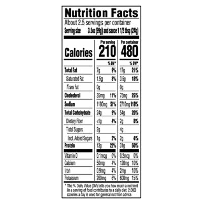 Tgi Fridays Garlic Parmesan Boneless Chicken Bites Frozen Snacks, 10 Oz Box - 10 oz - Image 3