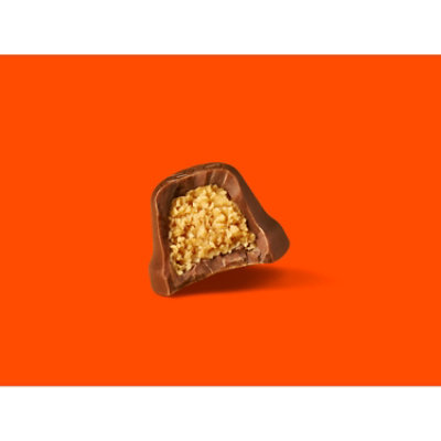 Reeses Chocolate Peanut Butter Creme Bells Christmas Candy Bag - 8.1 Oz - Image 3
