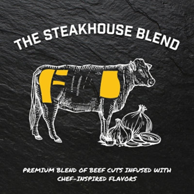 Schweid & Sons The Steakhouse Blend Pre-seasoned Ground Beef - 16 OZ - Image 2