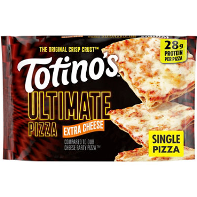 Totino's The Original Crisp Crust Ultimate Extra Cheese Pizza  10.69 Oz - 10.69 oz - Image 2