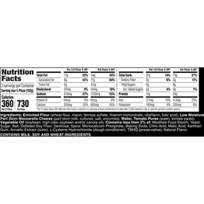 Totino's The Original Crisp Crust Ultimate Extra Cheese Pizza  10.69 Oz - 10.69 oz - Image 5