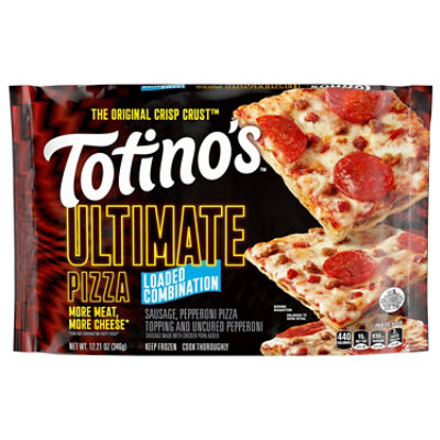 Totino's The Original Crisp Crust Ultimate Loaded Combination Pizza  12.21 Oz - 12.21 oz - Image 3