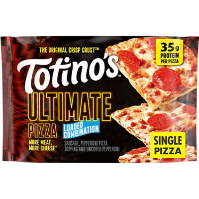 Totino's The Original Crisp Crust Ultimate Loaded Combination Pizza  12.21 Oz - 12.21 oz - Image 2