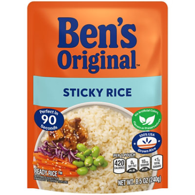Ben's Original Sticky Rice Ready Rice - 8.5 oz - Image 4