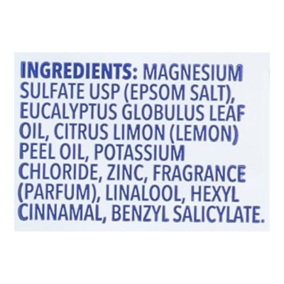 Dr Teal's Restorative Minerals Pure Epsom Salt With Magnesium, Potassium & Zinc - 3 lb - Image 3