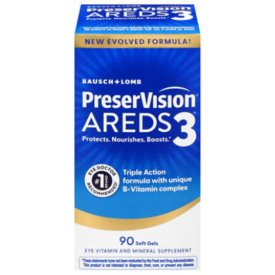 90ct Preservision Areds 3 Softgels - 90 ct - Image 1