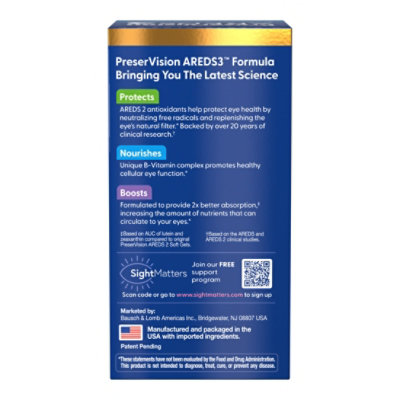 90ct Preservision Areds 3 Softgels - 90 ct - Image 4